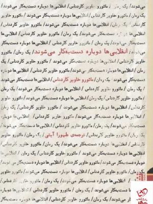 خرید کتاب انقلابی ها دوباره دست به‌ كار می شوند از نشر برج