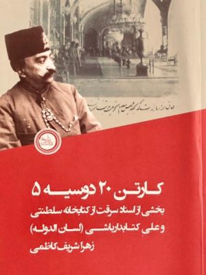 خرید کتاب کارتن 20 دوسیه 5 اثر زهرا شریف کاظمی نشر ندای تاریخ