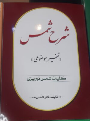 خرید کتاب شرح شمس (تفسیر موضوعی) اثر قادر فاضلی