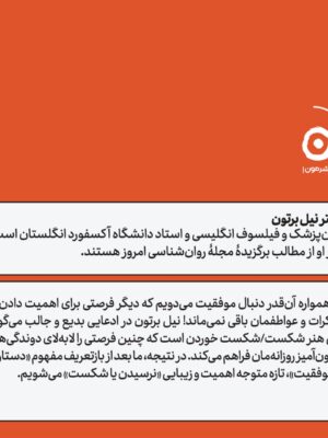 خرید کتاب شکست بخور اثر نیل برتون نشر مون