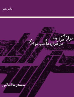 خرید کتاب هزار باده هزار باد در هزاره های شب تو بر تو محمدرضا اصلانی