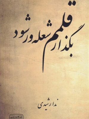 خرید کتاب بگذار قلمم شعله ور شود اثر ندا رشیدی نشر کتیبه پارسی