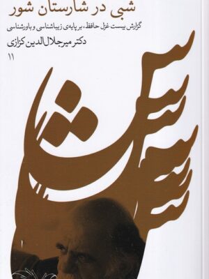 خرید کتاب شبی در شارستان شور اثر دکتر میر جلال الدین کزازی نشر گویا