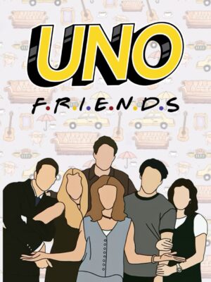 خرید بسته بازی کارتی اونو فرندز Uno Friends میپل کینگ