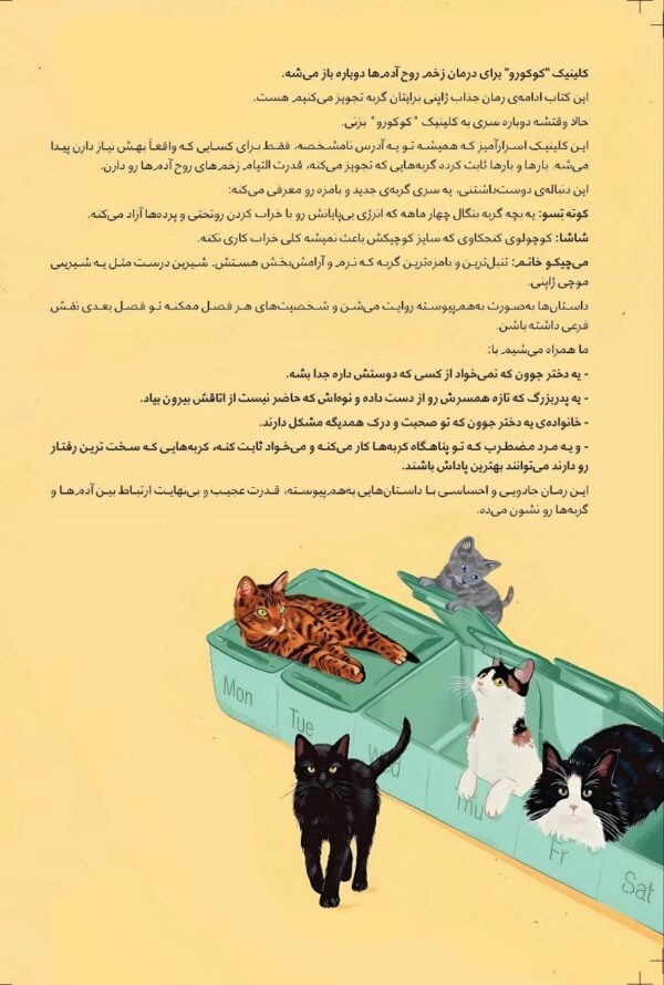 کتاب برایتان گربه دیگری تجویز می کنیم جلد دوم اثر سی یو اوشیدا