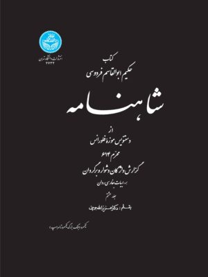 کتاب شاهنامه از دستنویس موزه فلورانس جلد هشتم نشر دانشگاه تهران