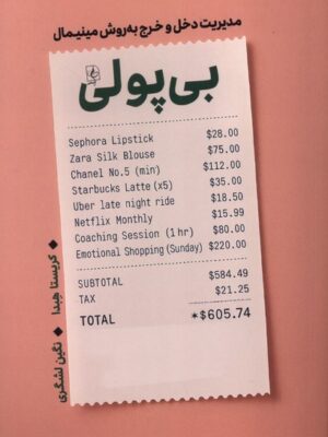 کتاب بی پولی (مدیریت دخل و خرج به روش مینیمال) اثر کریستا هبدا