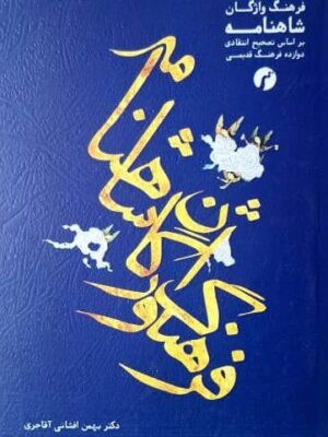 کتاب فرهنگ واژگان شاهنامه اثر دکتر بهمن افشانی آقاجری نشر سیاهرود