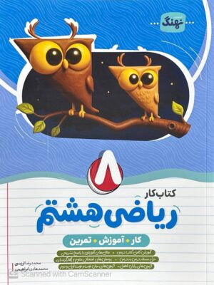 خرید کتاب کار ریاضی هشتم نهنگ