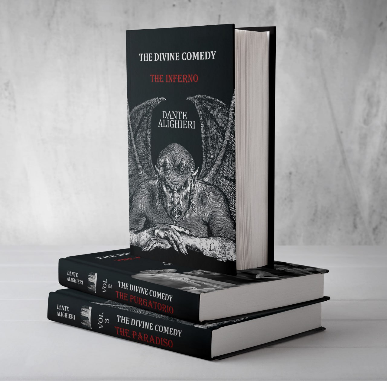 1 خرید کتاب زبان اصلی کمدی الهی جلد اول THE DIVINE COMEDY THE INFERNO(VOL 1)