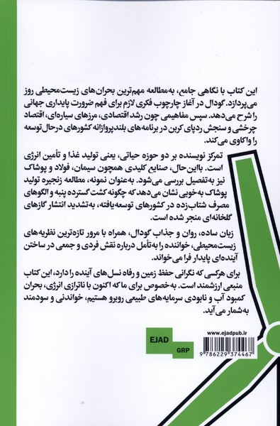 361753-1 خرید کتاب پایداری آنچه مهم است اثر کریس گودال نشر ایجاد