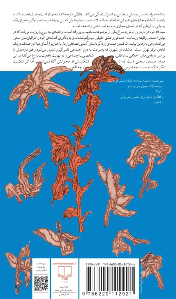 خرید کتاب شکستن هسته ی زردآلو اثر سینا دادخواه نشر چشمه - تصویر 2