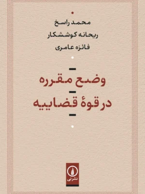 خرید کتاب وضع مقرره در قوه قضاییه اثر محمد راسخ نشر نی