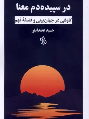 خرید کتاب در سپیده دم معنا اثر حمید عضدانلو نشر چاو
